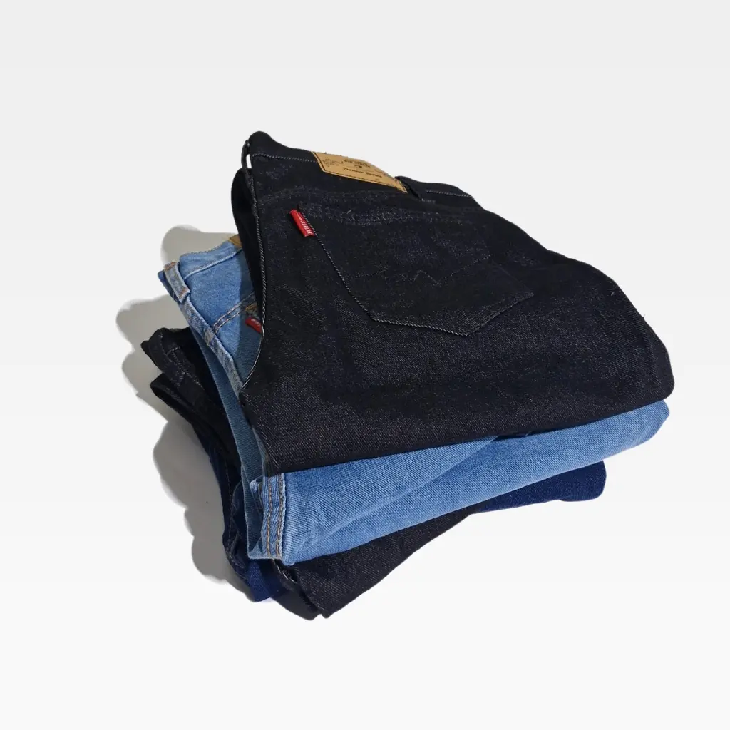 [WS-WBLU-CHEM-27] Celana Jeans Denim Washing 13.5 Oz  (Blue Chemical, 27)